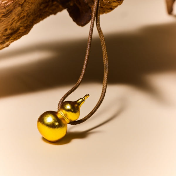 Sand Gold Gourd Pendant